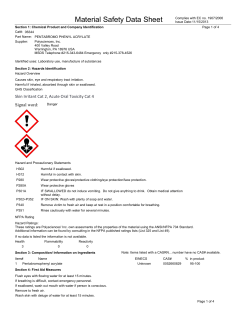 Material Safety Datasheet 06344 (PDF)