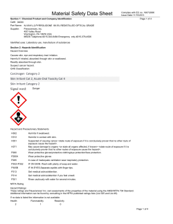 Material Safety Datasheet 04000 (PDF)