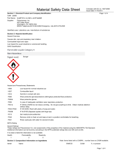 Material Safety Datasheet 22065 (PDF)