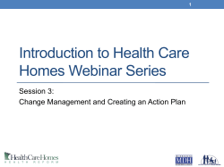 Change Management and Creating an Action Plan (PDF)