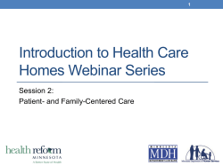 Patient- and Family-Centered Care (PDF)