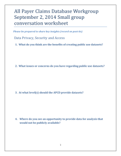 APCD Small Group Conversation Worksheet (PDF)