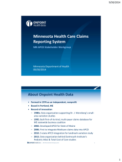 Onpoint Health Data Slide Presentation (PDF)