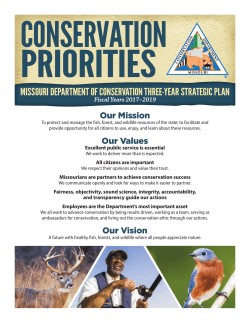 Conservation Priorities