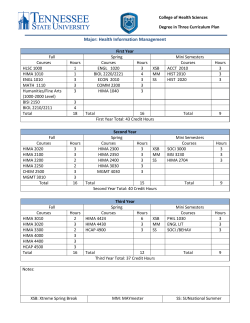 Health Information Management