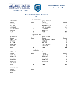 Health Information Management