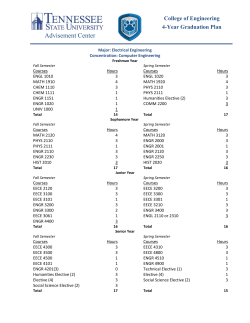 Electrical Engineering: Computer Engineering