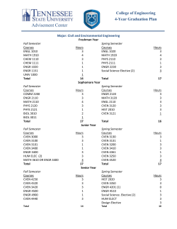 Civil and Environmental Engineering
