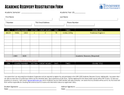 registration form
