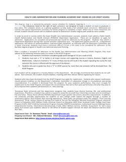 Health Care Administration and Planning