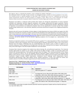 Cardio-Respiratory Care Sciences