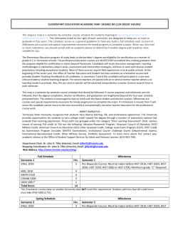 Elementary Education