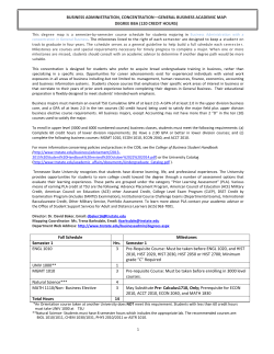 Business Administration - General Business