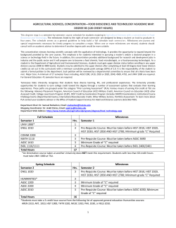 Agricultural Sciences: Food BioscienceTechnology