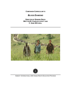 this excellent resource from Amnesty International