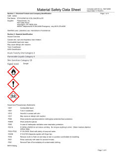 Material Safety Datasheet 02302 (PDF)