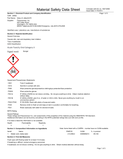 Material Safety Datasheet 24892 (PDF)