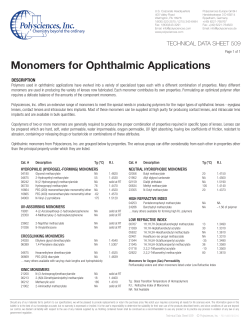 Data Sheet #509