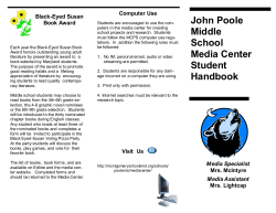 Media Center Handbook&nbsp;