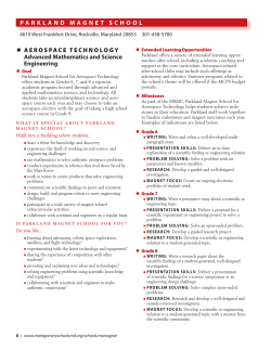 2016-2017 Parkland Magnet Pathways