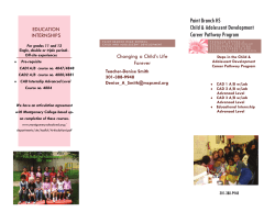 Child Development Education Academies Brochure
