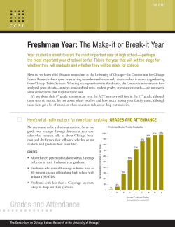 9th Grade Report Card Night What Matters