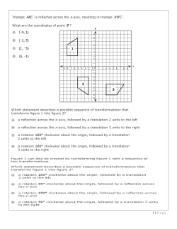 Geometry Summer Math Packet