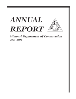 2003-2004 Annual Report