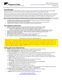 Dual Enrollment Registration Form