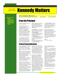 February 2014 Newsletter (English)