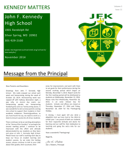 November 2014 Newsletter (English)