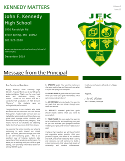December 2014 Newsletter (English)