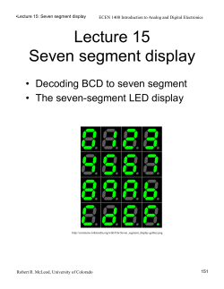 15: Seven segment