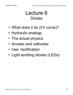 6: Diodes