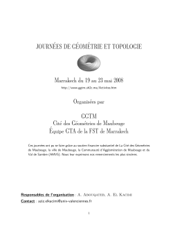 Guide des Journ&eacute;es GGTM