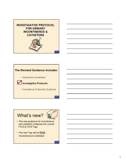 Investigative Protocols