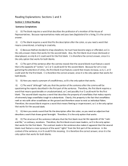 Reading Explanations
