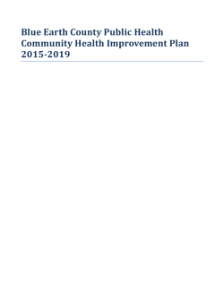 Blue Earth CHIP 2015-2019 (PDF)