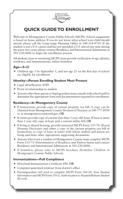 Quickguide to Enrollement [English]