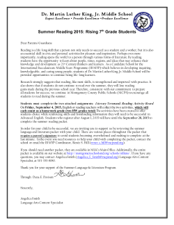 Grade 7 Letter