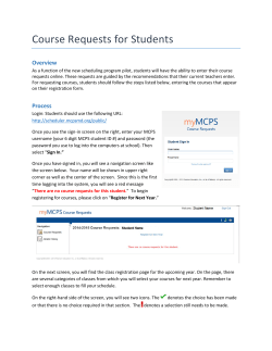 Online Registration Instructions