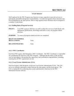 Section 4.4: Staffing Roles (PDF)