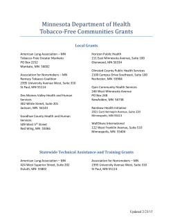 Grantee List (PDF)