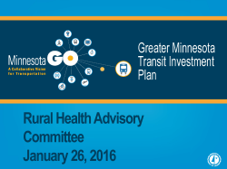 Greater Minnesota Transit Investment Plan (1.2 MB/21 pages)