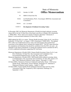 Development of Sediment Screening Valves, Oct. 2005 ( PDF: 1,929KB/101 pages)