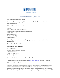 Frequently Asked Questions