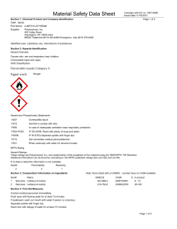 Material Safety Datasheet 04234 (PDF)