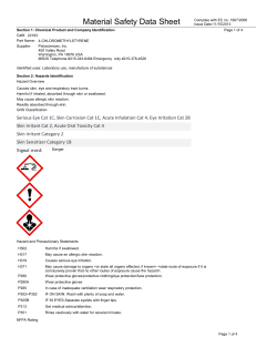 Material Safety Datasheet 22193 (PDF)
