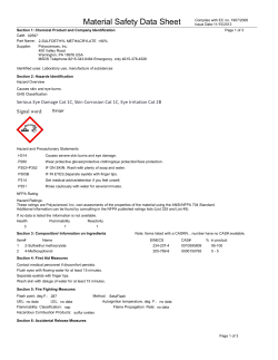 Material Safety Datasheet 02597 (PDF)