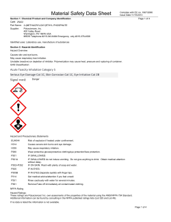 Material Safety Datasheet 25422 (PDF)